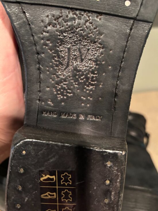 John Varvatos Black Suede Keith Backlace Boots - Handmade in Italy - New w/o box main image 8